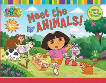 Hardcover Meet the Animals (Dora the Explorer) Book