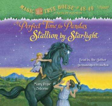 Audio CD Magic Tree House: Books 48 & 49: #48 a Perfect Time for Pandas; #49 Stallion by Starlight Book