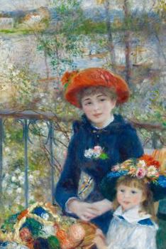 Paperback Pierre-Auguste Renoir's 'The Two Sisters, On the Terrace' Art of Life Journal (L Book