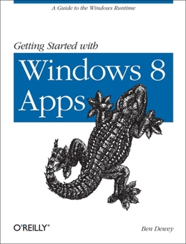 Paperback Getting Started with Windows 8 Apps Book