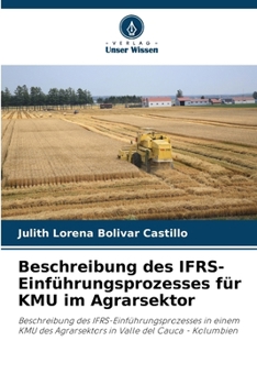 Paperback Beschreibung des IFRS-Einführungsprozesses für KMU im Agrarsektor [German] Book