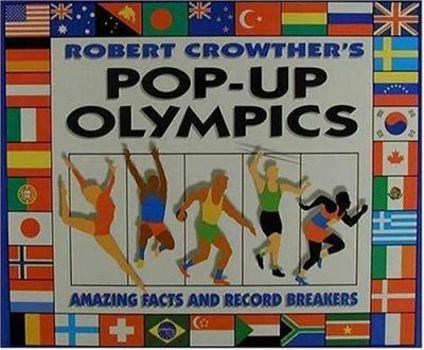Hardcover Robert Crowther's Pop-Up Olympics: Amazing Facts and Record Breakers Book