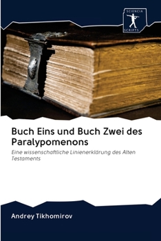 Paperback Buch Eins und Buch Zwei des Paralypomenons [German] Book