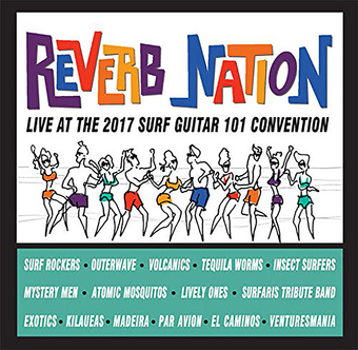 Music - CD Reverb Nation: Live At The 2017 Surf Gui Book