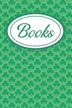 Paperback Green Ireland Shamrock Book Club Diary: Irish Notebook For Book Club Members Book