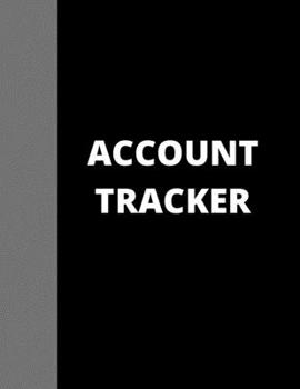 Paperback Account tracker: The Superior Check and Debit Card Register - Teal 8.5" x 11" 110 pages. perfect binding, non-perforated Book