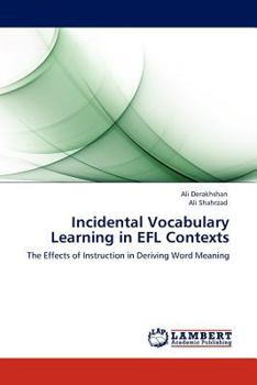 Paperback Incidental Vocabulary Learning in EFL Contexts Book