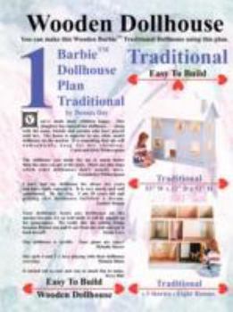 Paperback Barbie Dollhouse Plan Traditional Book