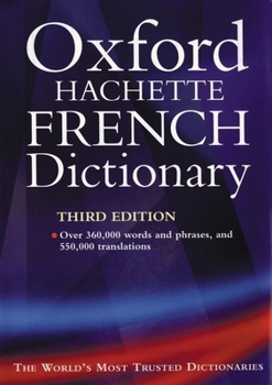 Hardcover The Oxford-Hachette French Dictionary Book
