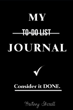 Paperback My To-Do List Journal Book