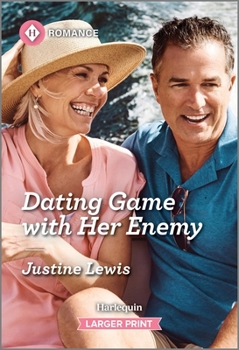 Mass Market Paperback Dating Game with Her Enemy [Large Print] Book