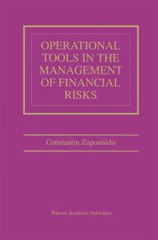 Paperback Operational Tools in the Management of Financial Risks Book