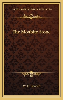 Hardcover The Moabite Stone Book