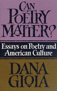 Paperback Can Poetry Matter? Book