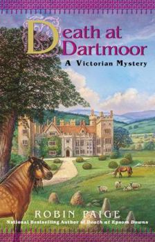 Hardcover Death at Dartmoor (Robin Paige Victorian 8) Book