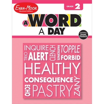 Paperback A Word a Day, Grade 2 Teacher Edition Book