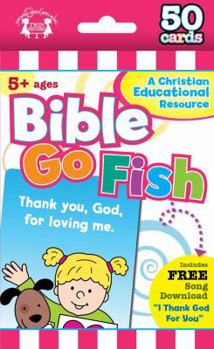 Cards Bible Go Fish Christian 50-Count Game Cards Book