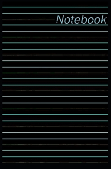 Notebook: (5.25" x 8") Notebook
