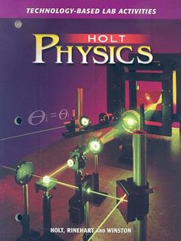 Paperback Holt Physics Technology-Based Lab Activities Book