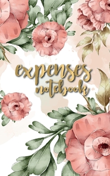 Paperback Expenses notebook: Daily Expense Log Simple Income logbook Book