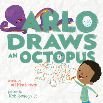 Hardcover Arlo Draws an Octopus: A Picture Book