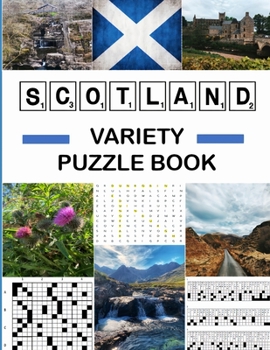 Paperback Scotland Variety Puzzle Book