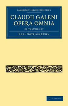 Paperback Claudii Galeni Opera Omnia 20 Volume Set Book