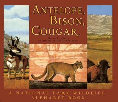 Hardcover Antelope, Bison, Cougar Book