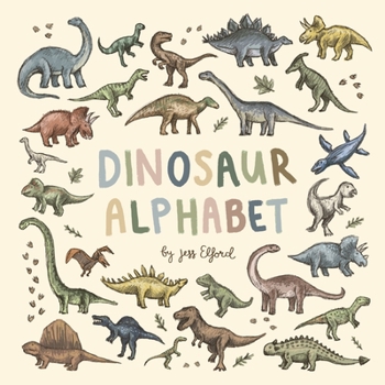 Paperback Dinosaur Alphabet Book