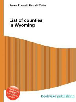 Paperback List of Counties in Wyoming Book