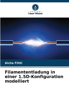 Filamententladung in einer 1.5D-Konfiguration modelliert (German Edition)