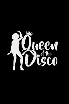 Disco of the queen: 6x9 Disco | blank with numbers paper | notebook | notes