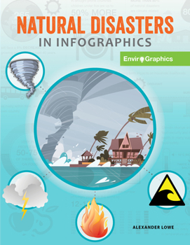 Paperback Natural Disasters in Infographics Book