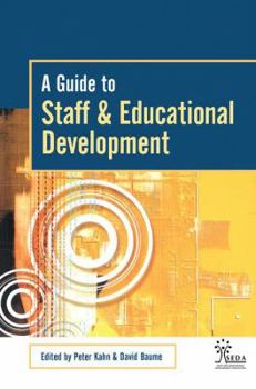Hardcover A Guide to Staff & Educational Development Book