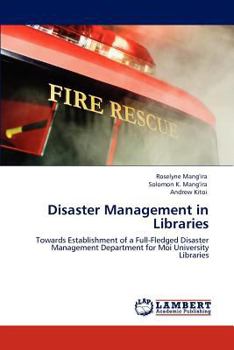 Paperback Disaster Management in Libraries Book