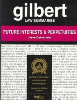 Paperback Future Interests and Perpetuities Book