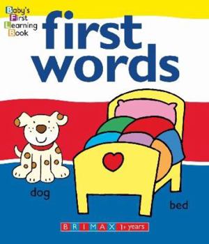 Board book First Words (Baby's First Learning Books) Book