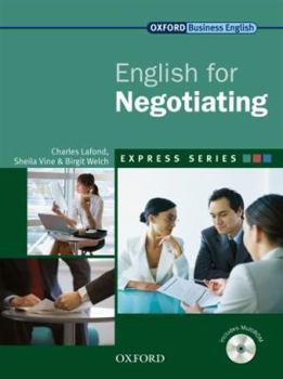 Paperback English for Negotiating [With CDROM] Book