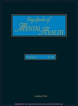 Encyclopedia of Mental Health, Vol. 1: A-Di