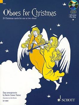 Paperback Oboes for Christmas: 20 Christmas Carols for One or Two Oboes Book
