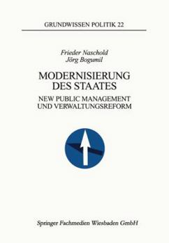 Paperback Modernisierung Des Staates: New Public Management Und Verwaltungsreform [German] Book