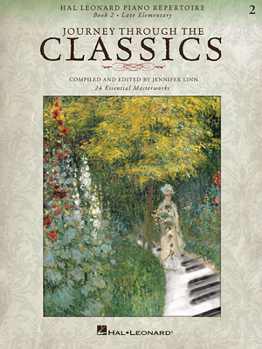 Paperback Journey Through the Classics: Book 2 Late Elementary: Hal Leonard Piano Repertoire Book