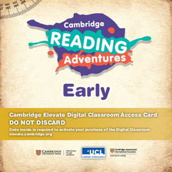 Cambridge Reading Adventures Pink A to Blue Bands Early Digital Classroom Access Card (1 Year Site Licence)