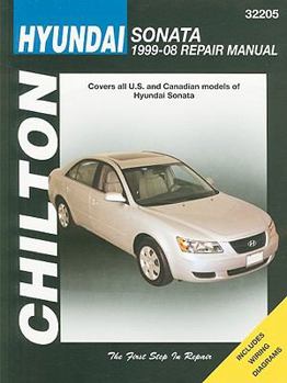 Paperback Hyundai Sonata 1999-08 Repair Manual Book