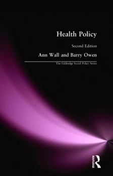 Paperback Health Policy Book