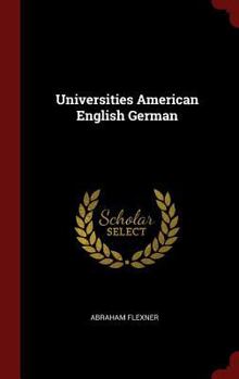 Hardcover Universities American English German Book