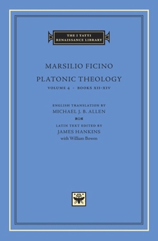 Hardcover Platonic Theology: Books XII-XIV [Latin] Book