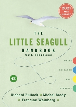 Paperback The Little Seagull Handbook with Exercises: 2021 MLA Update Book