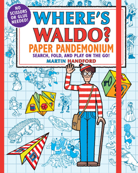 Paperback Where's Waldo? Paper Pandemonium Book