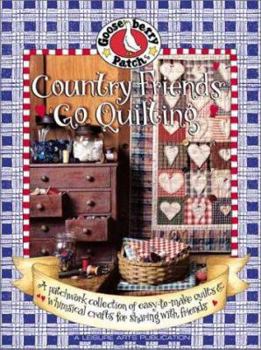 Hardcover Country Friends Go Quilting Book
